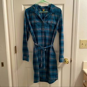 Eddie Bauer flannel dress